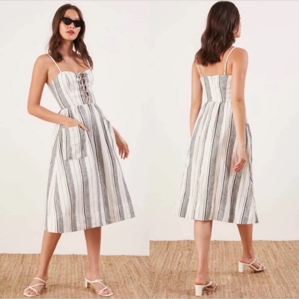 Reformation Ellen midi dress